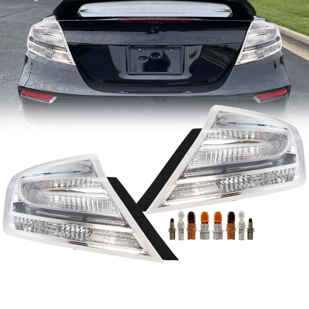 2014-2015 Honda Civic 2 Door Coupe & SI All Clear Lens Tail Light