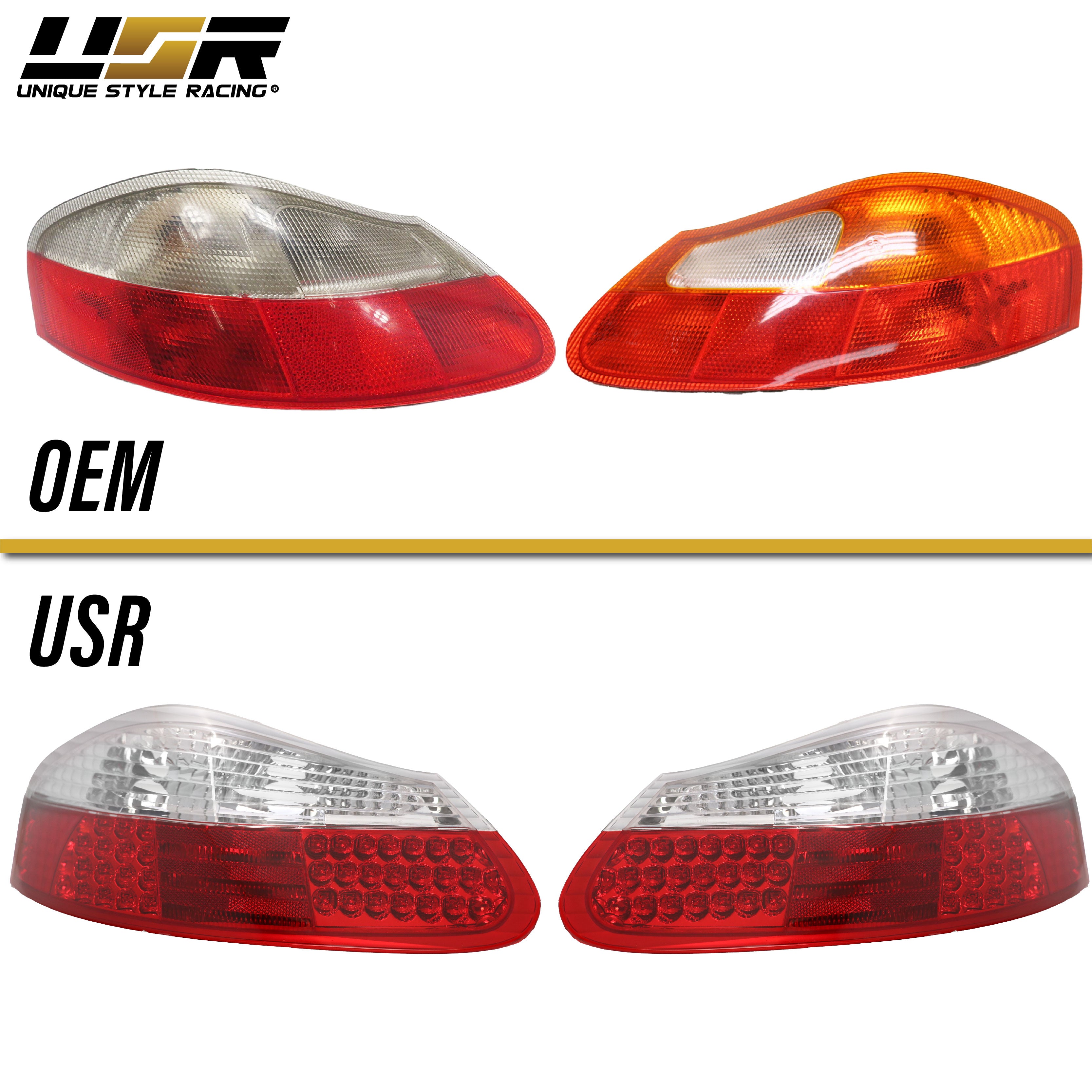PORSCHE ポルシェ 986 ボクスター　テールランプ DEPO Amazon | DEPO 986 LEDテールライト - (アップグレード) リアLEDテール