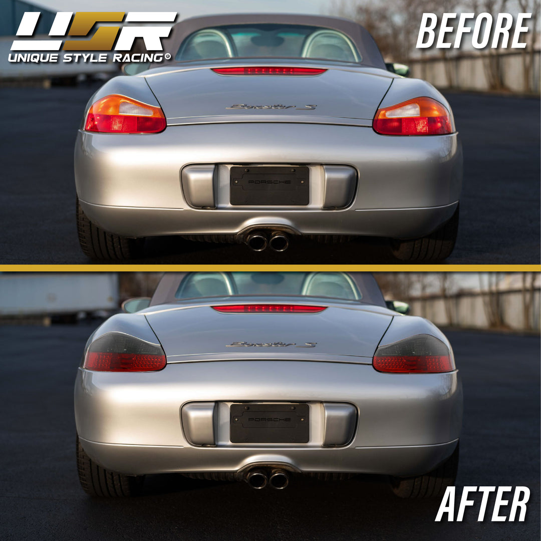 1997-2004 Porsche Boxster 986 Chassis Roadster Red/Clear or Red/Smoke LED Rear Tail Light

#lens-color_red-smoke-lens