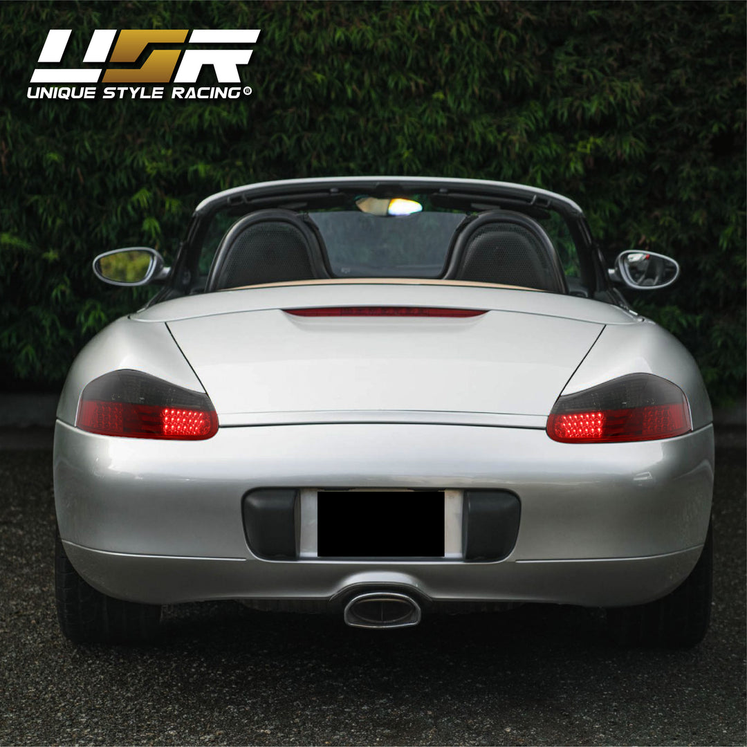 1997-2004 Porsche Boxster 986 Chassis Roadster Red/Clear or Red/Smoke LED Rear Tail Light

#lens-color_red-smoke-lens