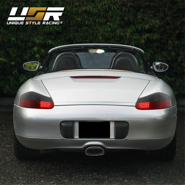 1997-2004 Porsche Boxster 986 Chassis Roadster Red/Clear or Red/Smoke LED Rear Tail Light

#lens-color_red-smoke-lens