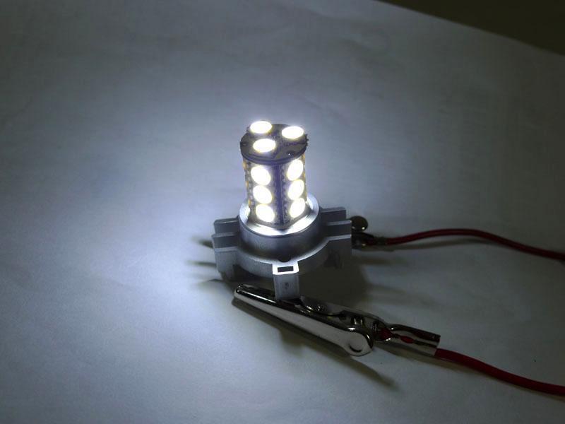 PY24W No Error Amber or White LED Turn Signal Light Replacement Bulbs