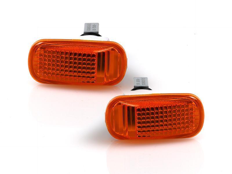 Universal JDM Amber or Clear Fender Side Marker Light For Acura / Honda Civic EM2 / Integra DC5 / Toyota / Nissan / Subaru