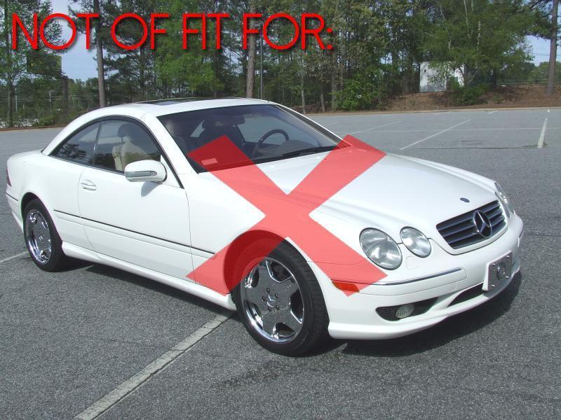2003-2006 Mercedes CL Class W215 With Sport Pkg. & AMG CL55 / CL65 DEPO OEM Replacement Fog Light