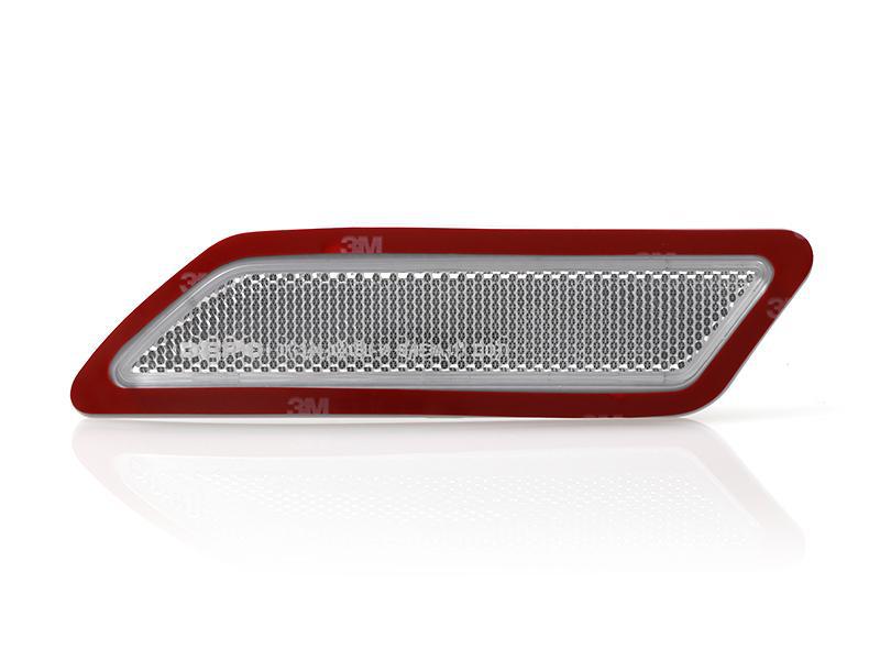 2012-2015 BMW 3 Series F30 / F31 DEPO Frosted Clear or Frosted Smoke Lens or Jet Black 668 or Glacier Silver A83 Front Bumper Reflector Light