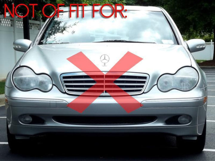 2005-2006 Mercedes W203 AMG C55 DEPO Glass OEM Replacement Fog Light