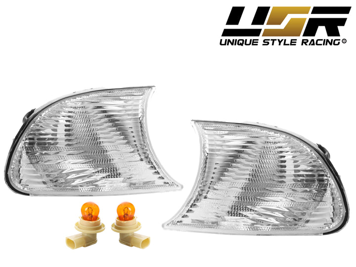 2000-2001 BMW 3 Series E46 2D / Cabrio DEPO Clip-On Clear or Smoke Corner Signal Light