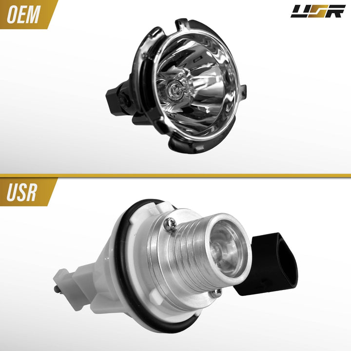 2004-2007 BMW 5 Series E60 4D Sedan / E61 5D Wagon Hyper White LED Angel Eye Halo Ring Bulb Upgrade Kit