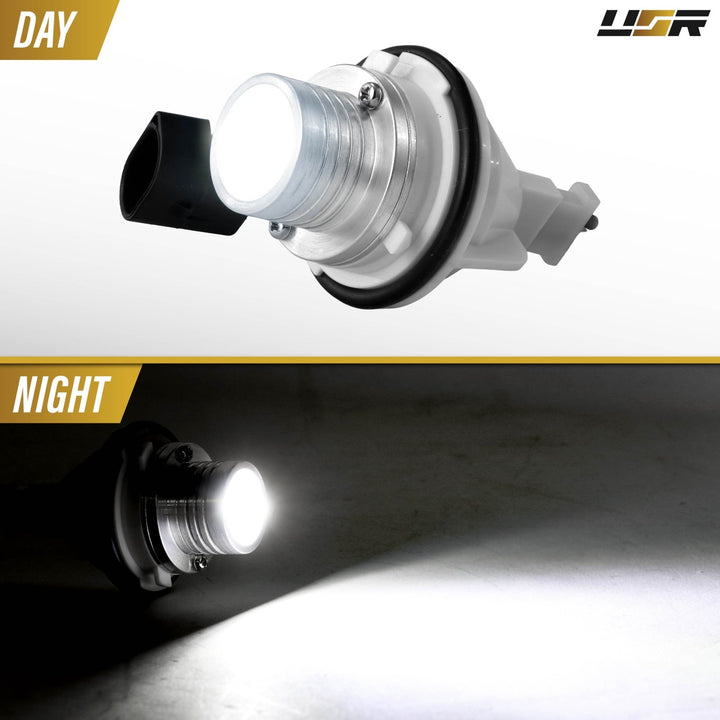 2004-2007 BMW 5 Series E60 4D Sedan / E61 5D Wagon Hyper White LED Angel Eye Halo Ring Bulb Upgrade Kit