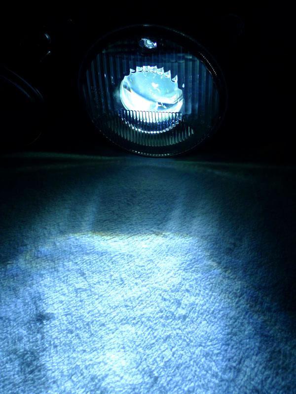 1989-1996 BMW E34 5 Series / E32 7 Series DEPO Euro Smiley Cross Hair GLASS Lens Projector Headlight