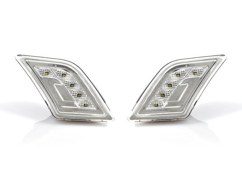 2009-2012 Mercedes R230 AMG SL63 & SL65 LED Clear or Smoke Front Bumper Side Marker Light