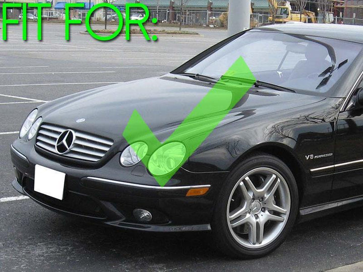 2003-2006 Mercedes CL Class W215 With Sport Pkg. & AMG CL55 / CL65 DEPO OEM Replacement Fog Light