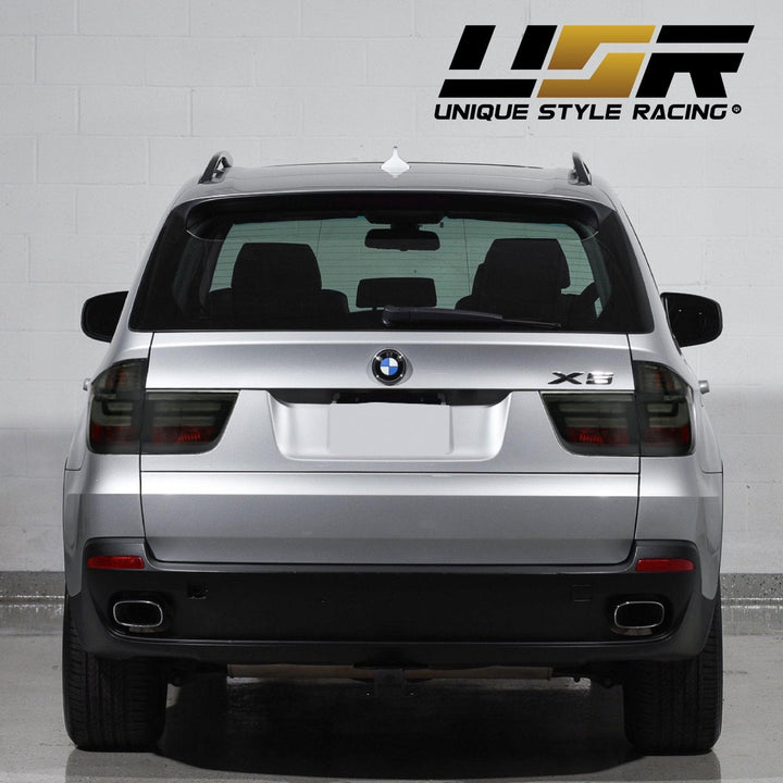2007-2013 BMW E70 X5 OEM LCI Facelift Style Light Bar LED Smoke or Red/Clear Rear Tail Light Set Made by DEPO