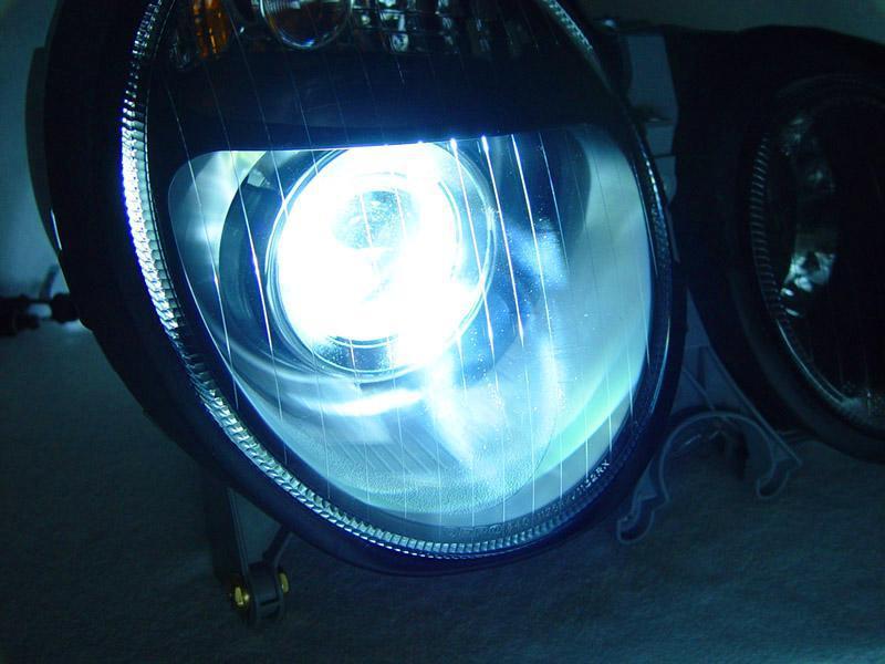 1996-1999 Mercedes Benz E Class W210 DEPO Projector Headlight W/ Optional Xenon HID
