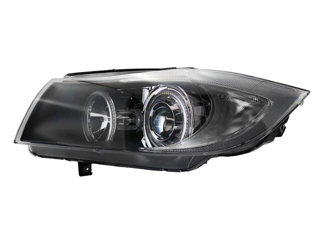 2009-2011 BMW 3 Series E90 / E91 DEPO Projector UHP LED Angel Halo Headlight With Clear Corner