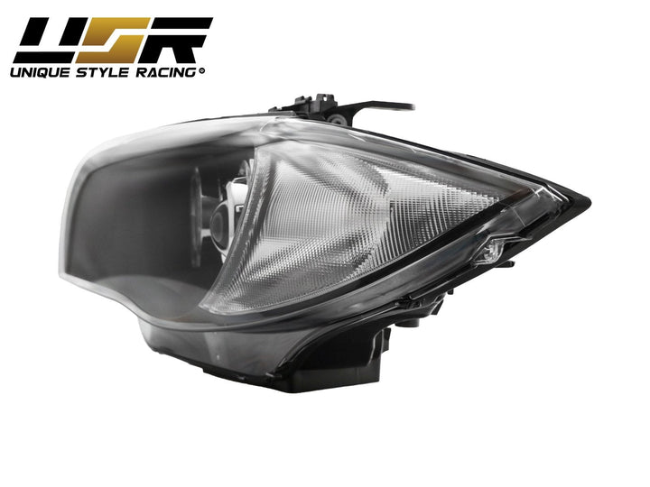 2008-2012 BMW E82 / E88 1 Series DEPO OE Style Euro Clear Corner V2 LED Angel Eye Halo Projector Headlights