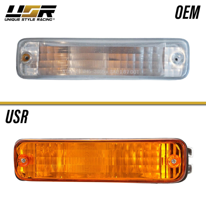 1990 1991 Acura Integra JDM Style Clear or Amber Bumper Signal Light 
#lens-color_amber-lens