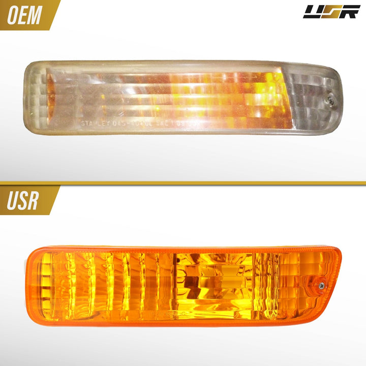 1992-1993 Acura Integra JDM Style Clear or Amber Bumper Signal Light 
#lens-color_amber-lens