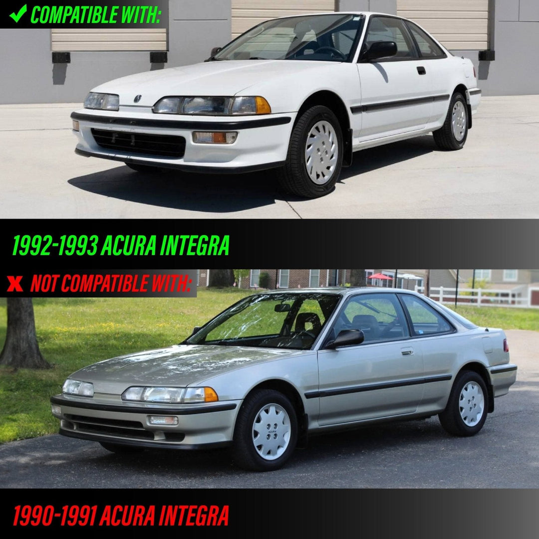 1992-1993 Acura Integra JDM Style Clear or Amber Bumper Signal Light ...