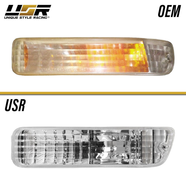 1992 - 1993 Acura Integra JDM Style Clear or Amber Bumper Signal Light