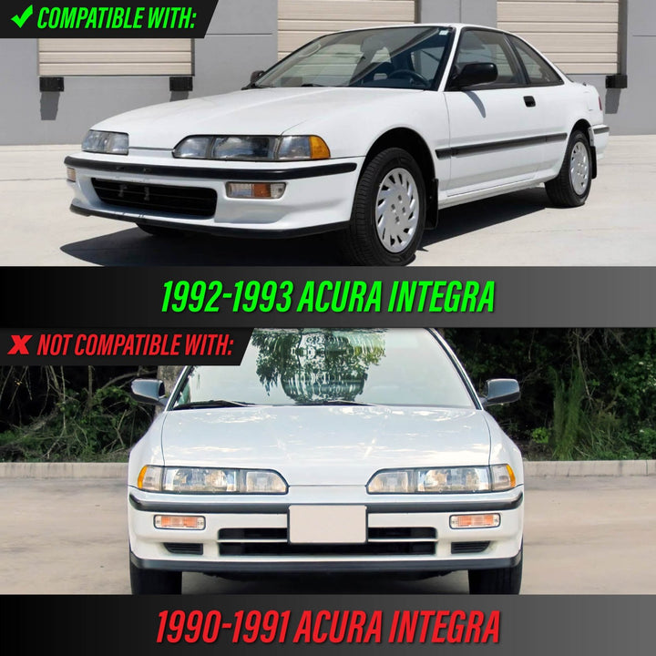 1992-1993 Acura Integra JDM Style Clear or Amber Bumper Signal Light 
#lens-color_amber-lens