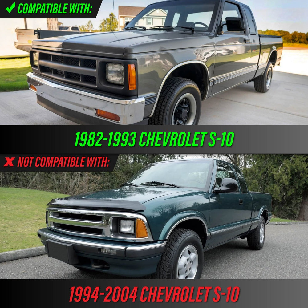 1982 - 1993 Chevrolet Chevy S10 Clear Lens Bumper Light
