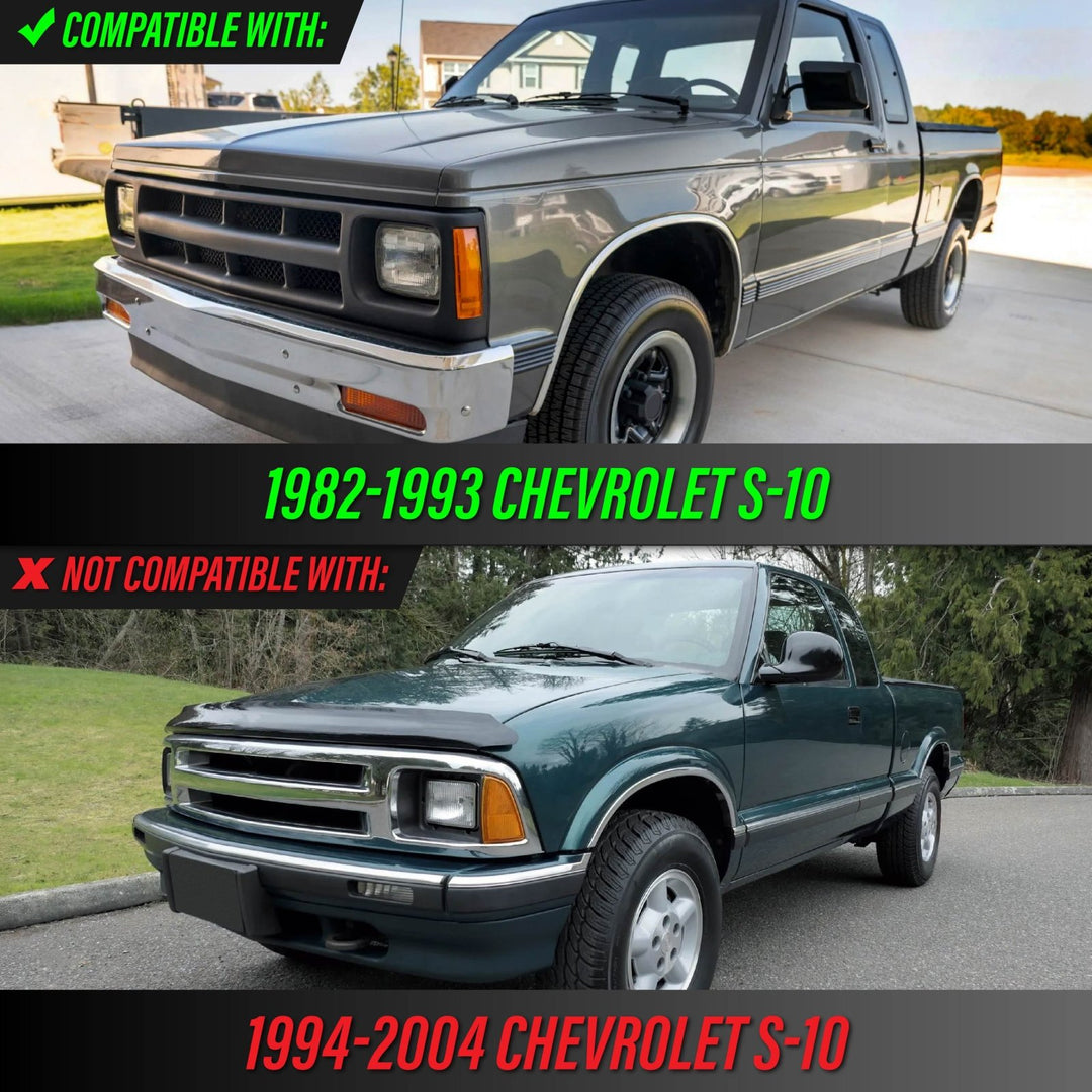 1982 - 1993 Chevrolet Chevy S10 Clear Lens Bumper Light