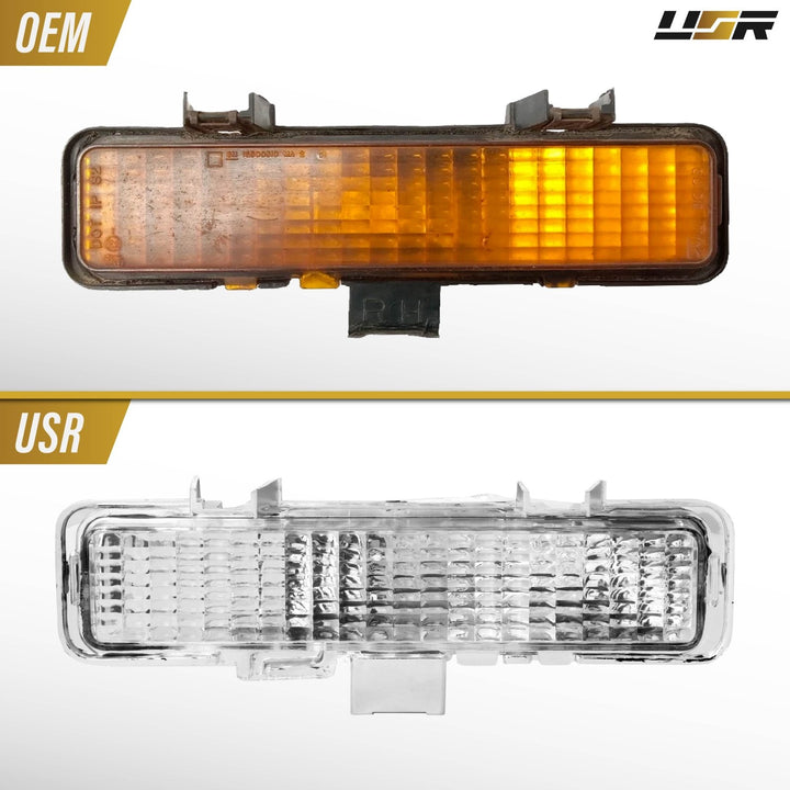 1982 - 1993 Chevrolet Chevy S10 Clear Lens Bumper Light