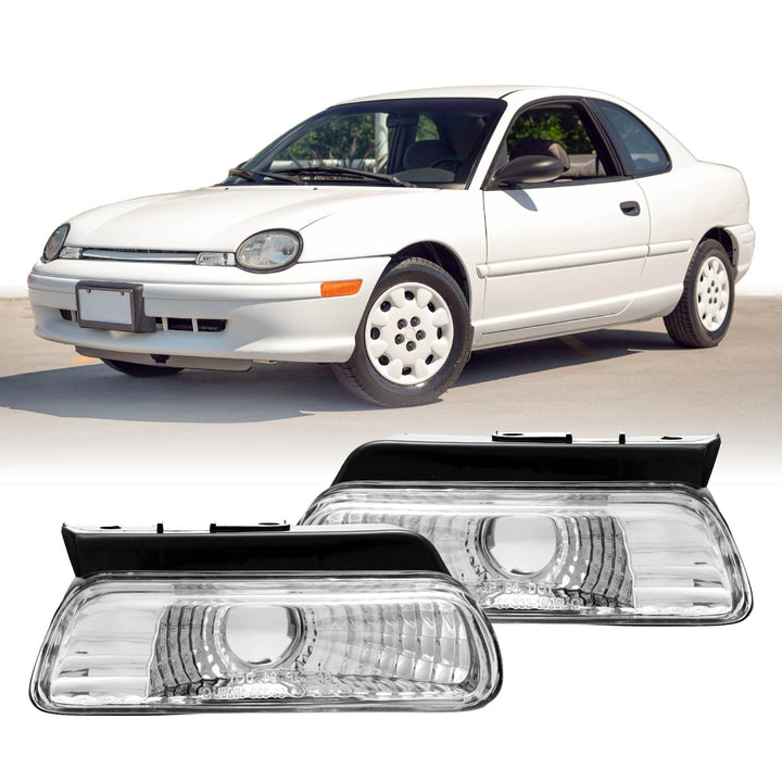 1995 - 1999 Dodge Neon Crystal Clear Lens Bumper Light