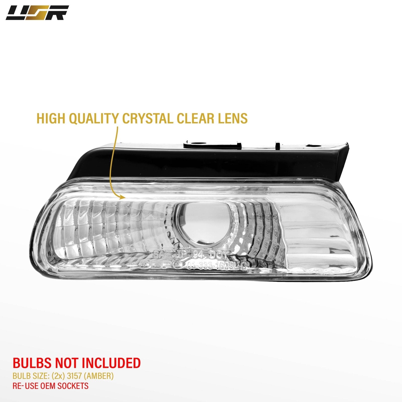 1995-1999 Dodge Neon Crystal Clear Lens Bumper Light – Unique