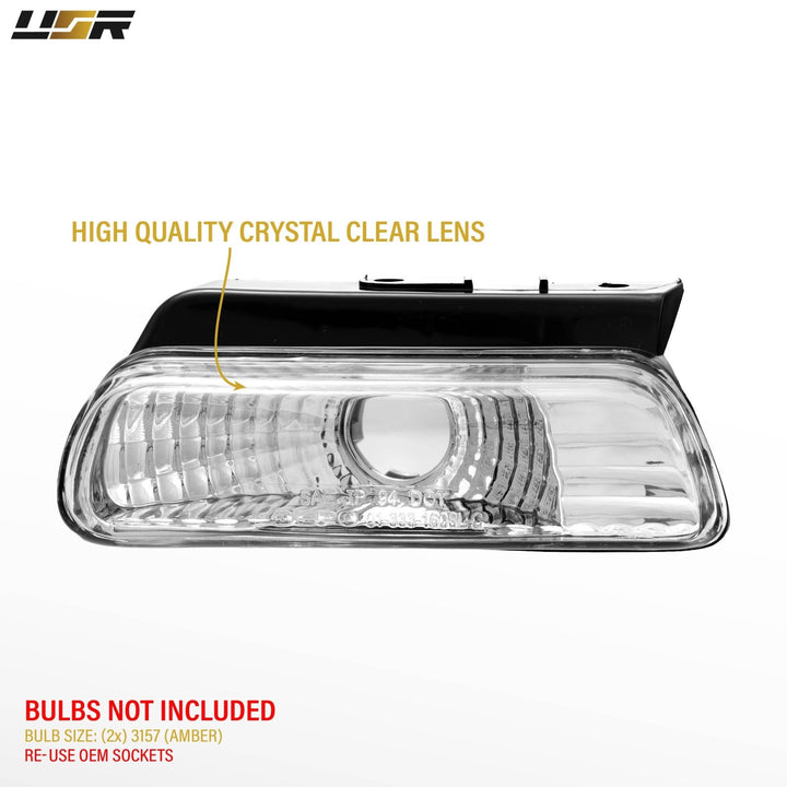 1995 - 1999 Dodge Neon Crystal Clear Lens Bumper Light
