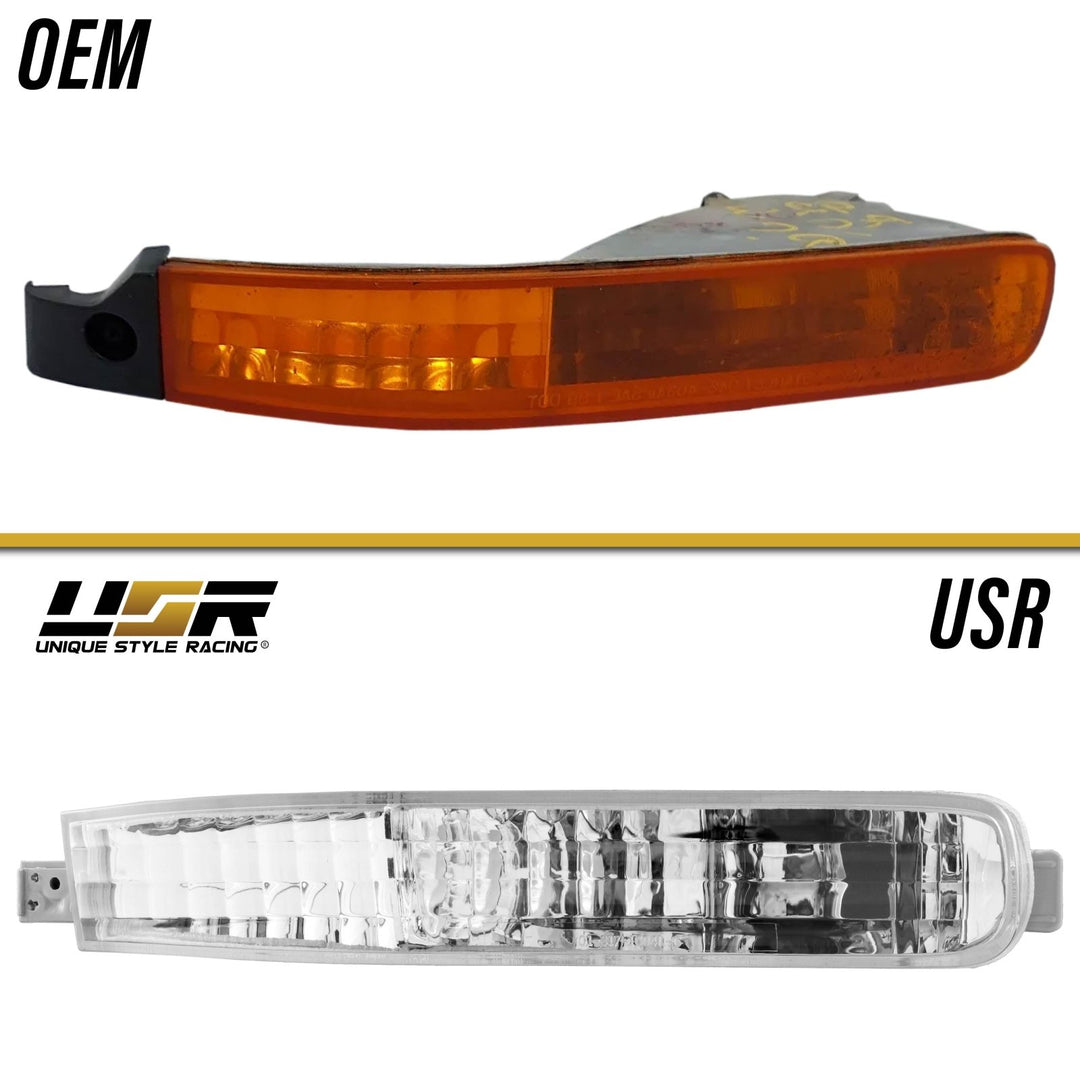 1992 1993 Honda Accord Clear or Amber Front Bumper Signal Light
#lens-color_clear-lens