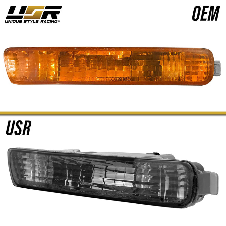 1994 1995 Honda Accord Clear, Smoke or Amber Front Bumper Signal Light 
#lens-color_smoke-lens