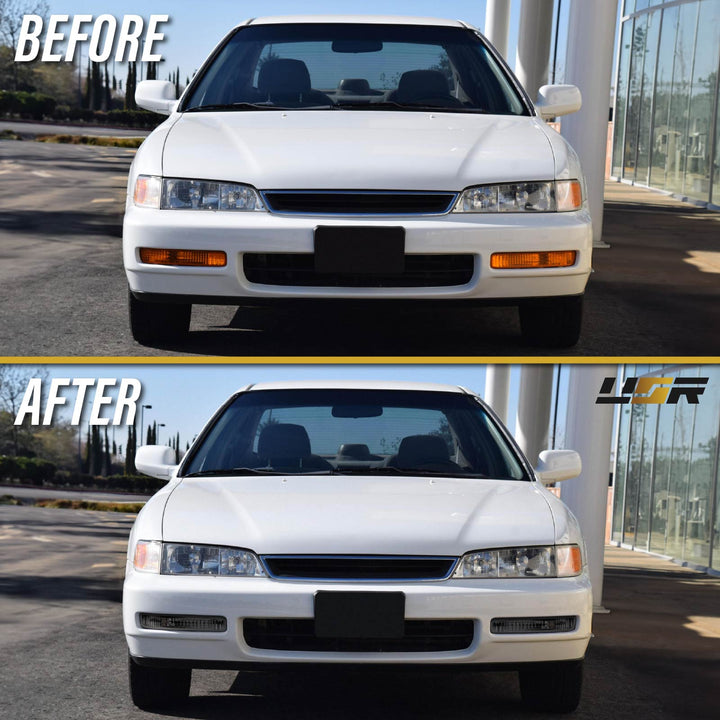 1996 1997 Honda Accord Clear or Smoke or Amber Lens Front Bumper Signal Light 
#lens-color_smoke-lens