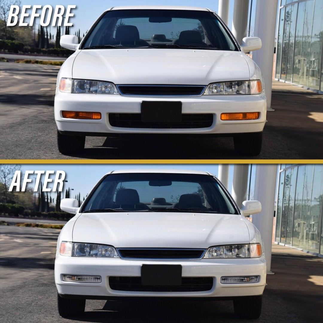 1996 1997 Honda Accord Clear or Smoke or Amber Lens Front Bumper Signal Light 
#lens-color_clear-lens