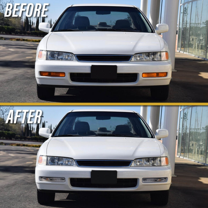 1996 1997 Honda Accord Clear or Smoke or Amber Lens Front Bumper Signal Light 
#lens-color_clear-lens
