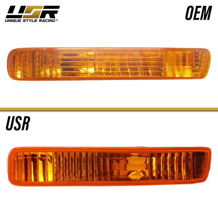 1996 1997 Honda Accord Clear or Smoke or Amber Lens Front Bumper Signal Light 
#lens-color_amber-lens