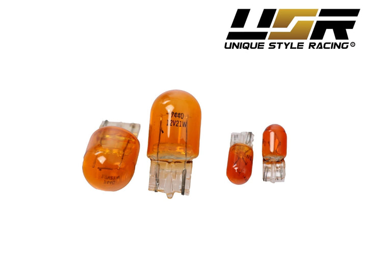 1992 - 1996 Honda Prelude Euro Crystal Clear or Smoke Front Bumper Signal Lights