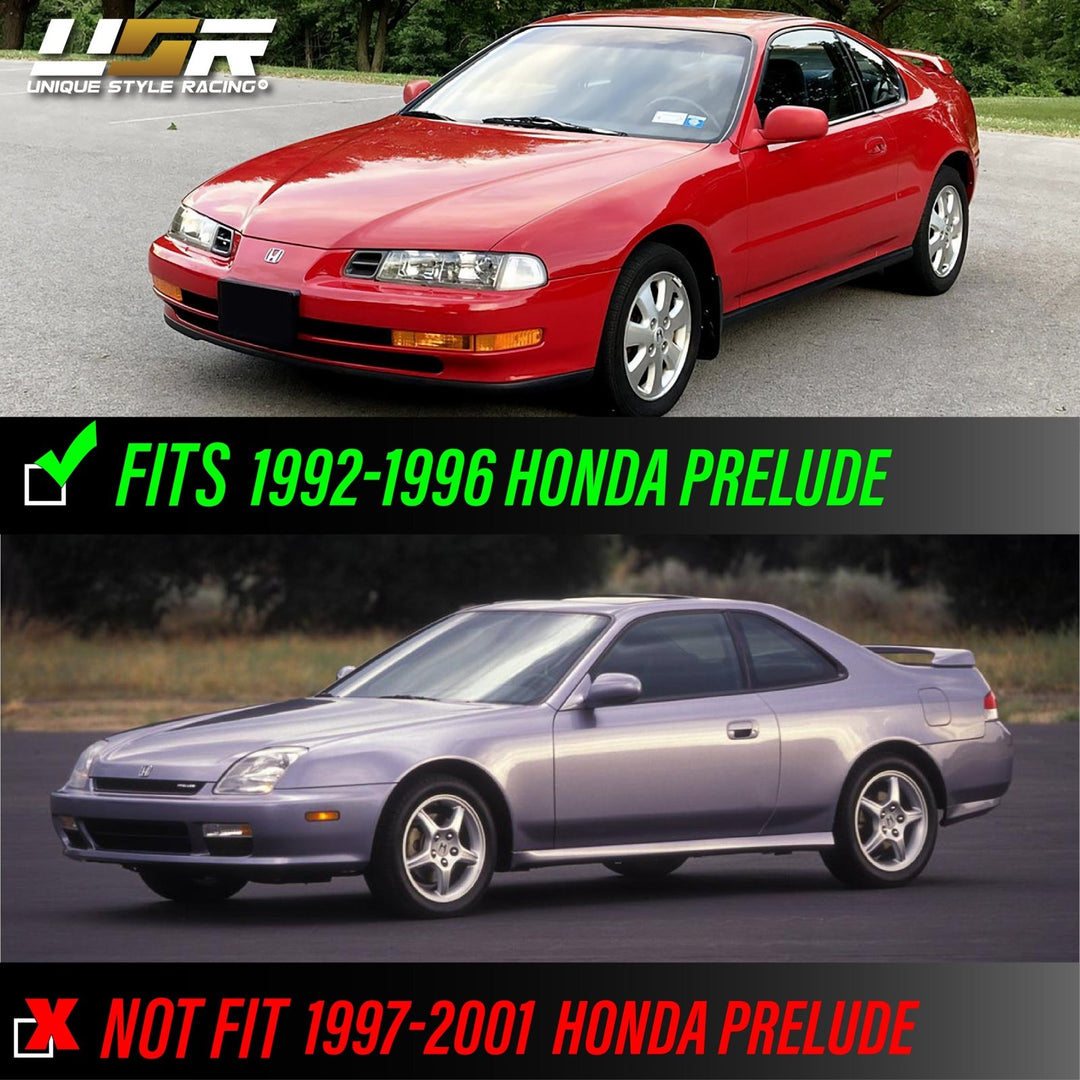1992 1993 1994 1995 1996 Honda Prelude Euro Crystal Clear or Smoke Front Bumper Signal Lights 
#lens-color_crystal-clear-lens