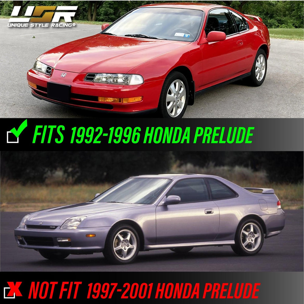 1992 - 1996 Honda Prelude Euro Crystal Clear or Smoke Front Bumper Signal Lights