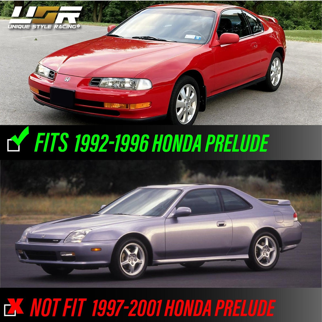 1992 - 1996 Honda Prelude Euro Crystal Clear or Smoke Front Bumper Signal Lights