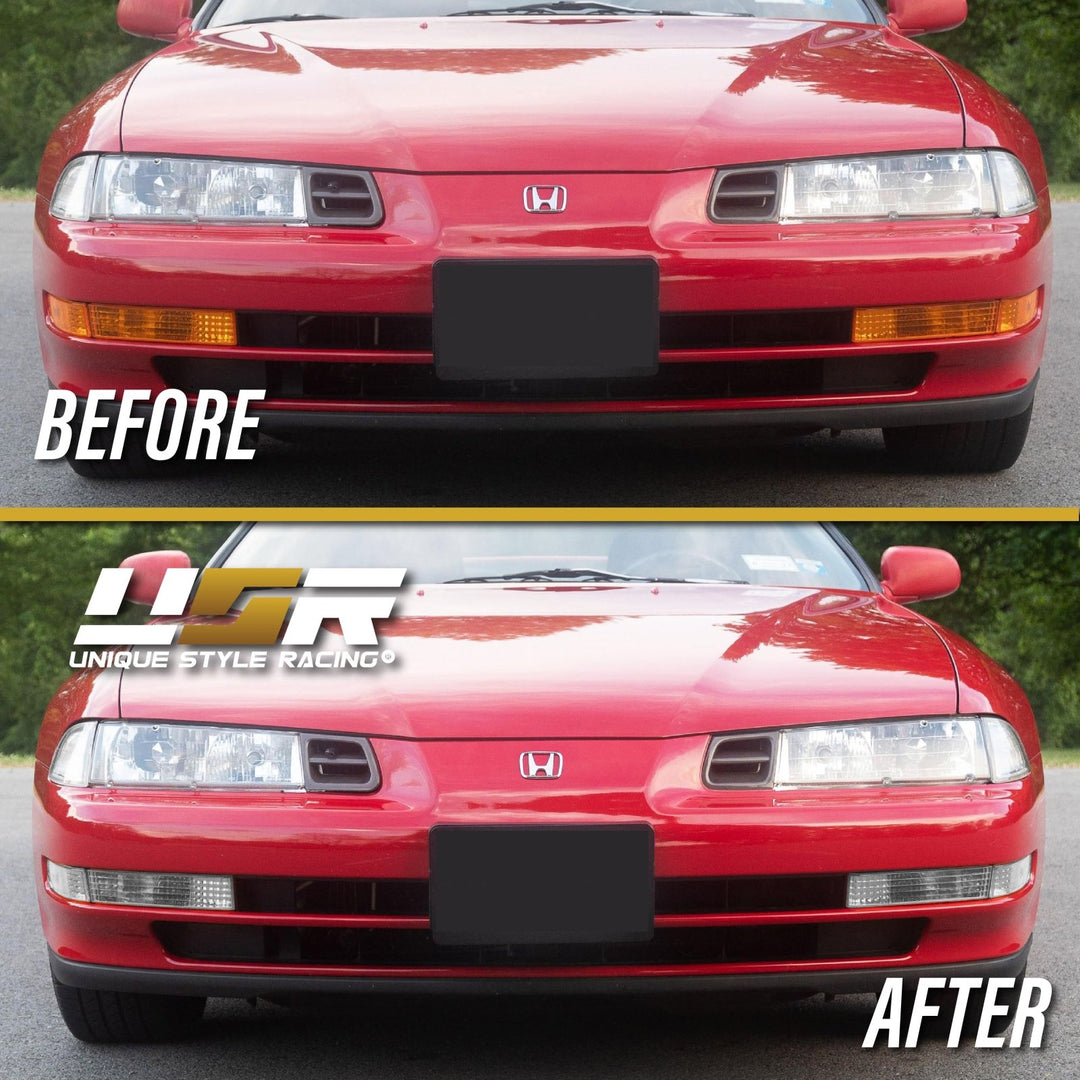 1992 1993 1994 1995 1996 Honda Prelude Euro Crystal Clear or Smoke Front Bumper Signal Lights 
#lens-color_crystal-clear-lens