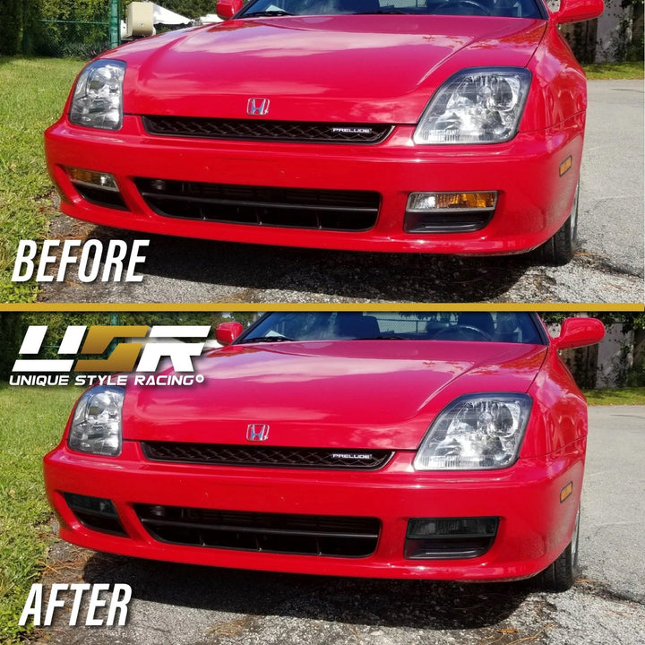 1997 - 2001 Honda Prelude JDM Style Smoke Bumper Signal Lights