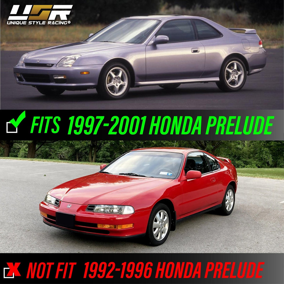 1997 - 2001 Honda Prelude JDM Style Smoke Bumper Signal Lights