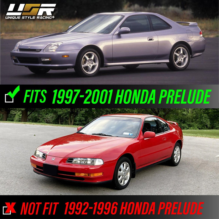 1997 - 2001 Honda Prelude JDM Style Smoke Bumper Signal Lights