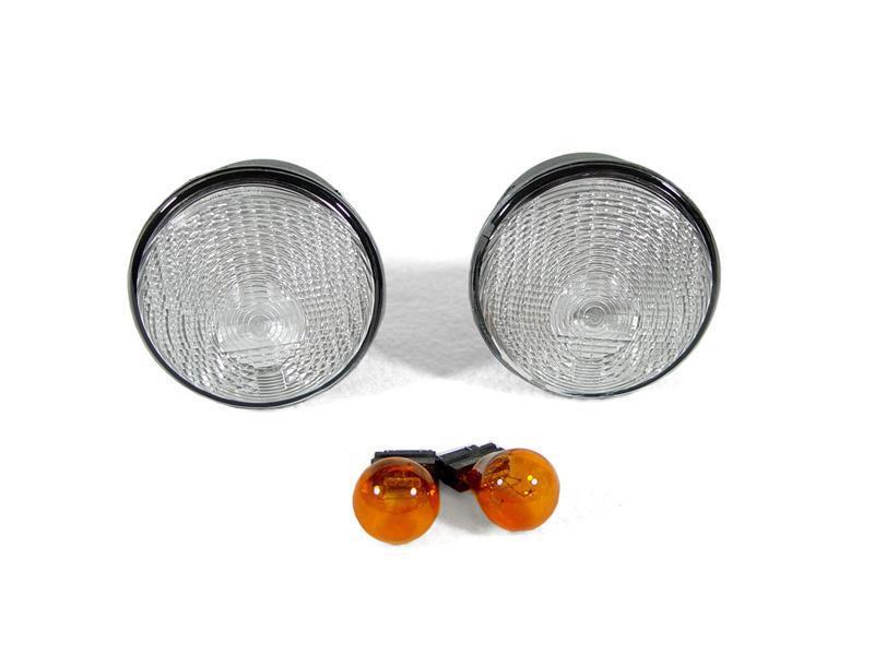 2007 - 2013 Jeep Wrangler JK Clear Or Smoke Front Signal Lights