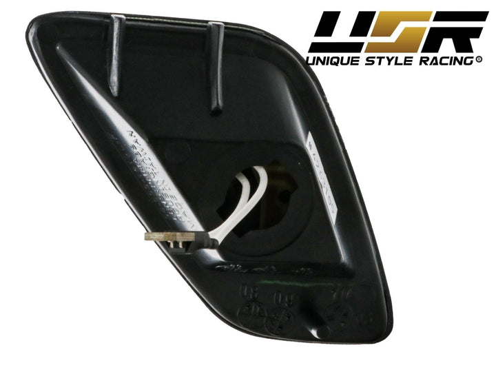 1997 - 2006 Jeep Wrangler TJ Crystal Clear or Smoke Front Bumper Lights + LED Side Marker Lights