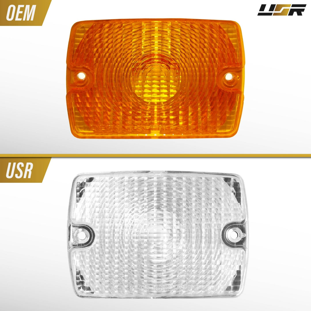 1994 1995 Jeep Wrangler YJ Clear or Smoke Bumper Signal Lights
#lens-color_clear-lens