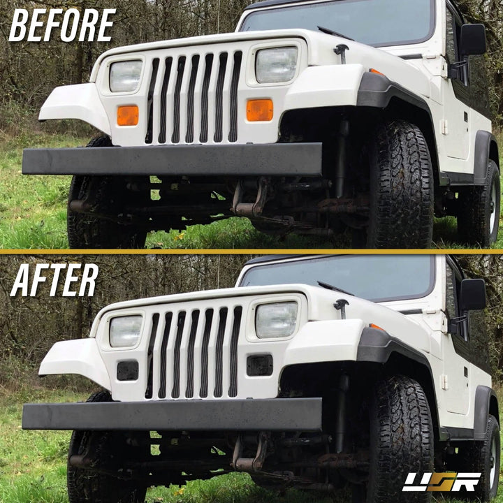 1994 1995 Jeep Wrangler YJ Clear or Smoke Bumper Signal Lights
#lens-color_smoke-lens