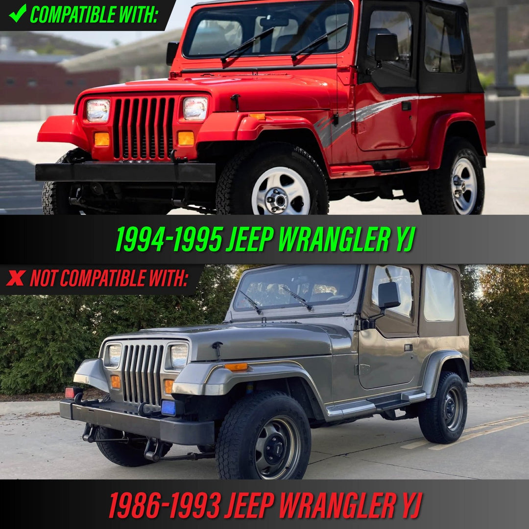 1994 1995 Jeep Wrangler YJ Clear or Smoke Bumper Signal Lights
#lens-color_clear-lens